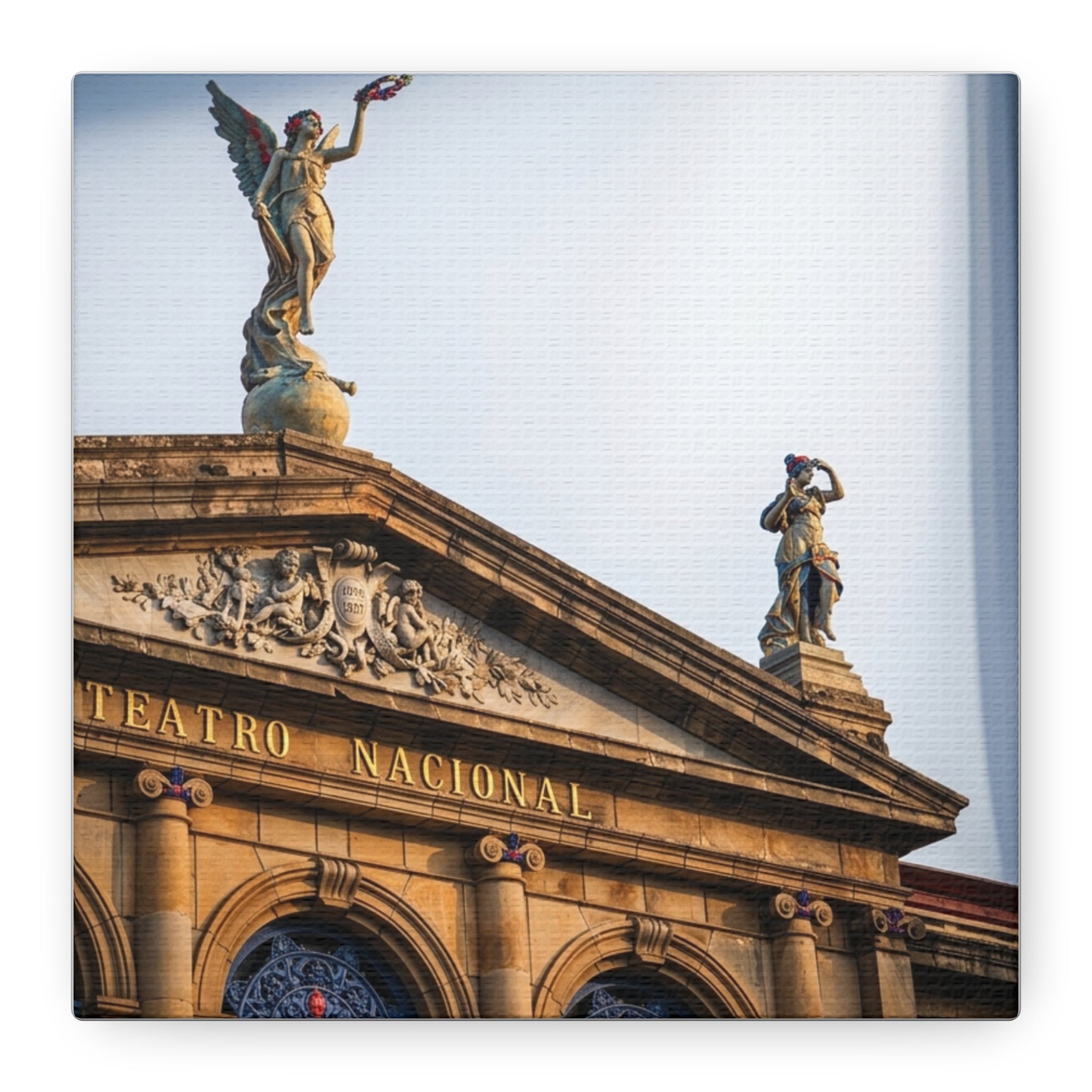 El Teatro Nacional - Matte Canvas, Stretched, 1.25"