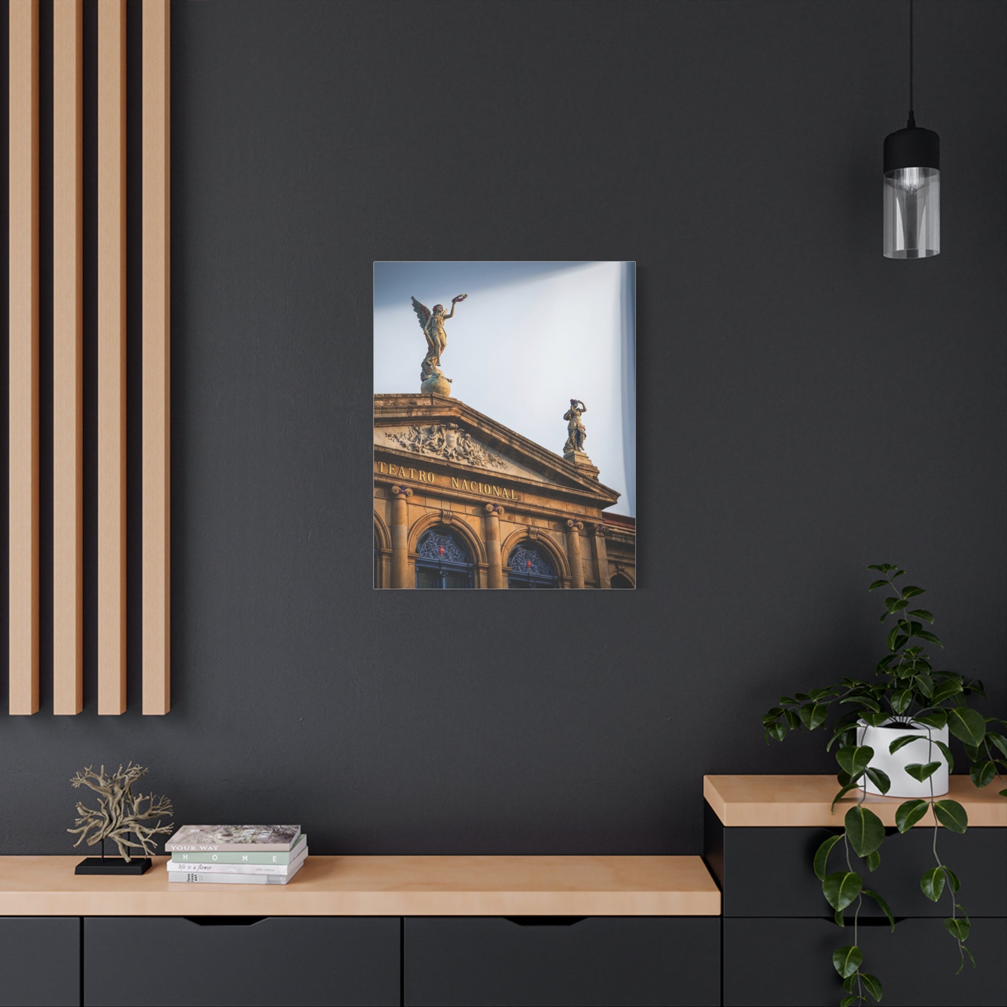 El Teatro Nacional - Matte Canvas, Stretched, 1.25"