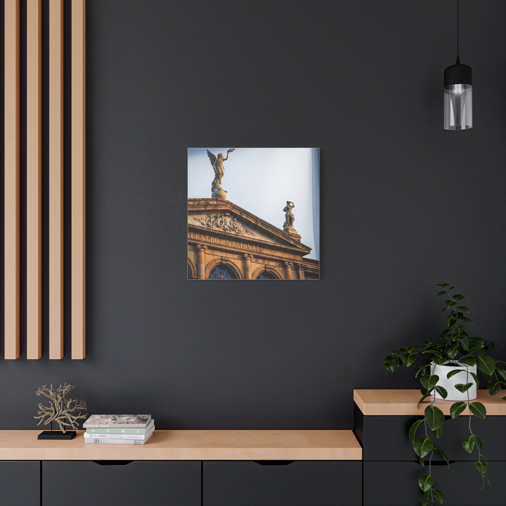 El Teatro Nacional - Matte Canvas, Stretched, 1.25"