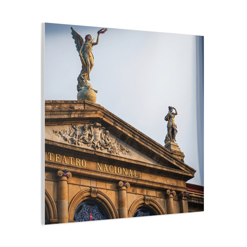 El Teatro Nacional - Matte Canvas, Stretched, 1.25"