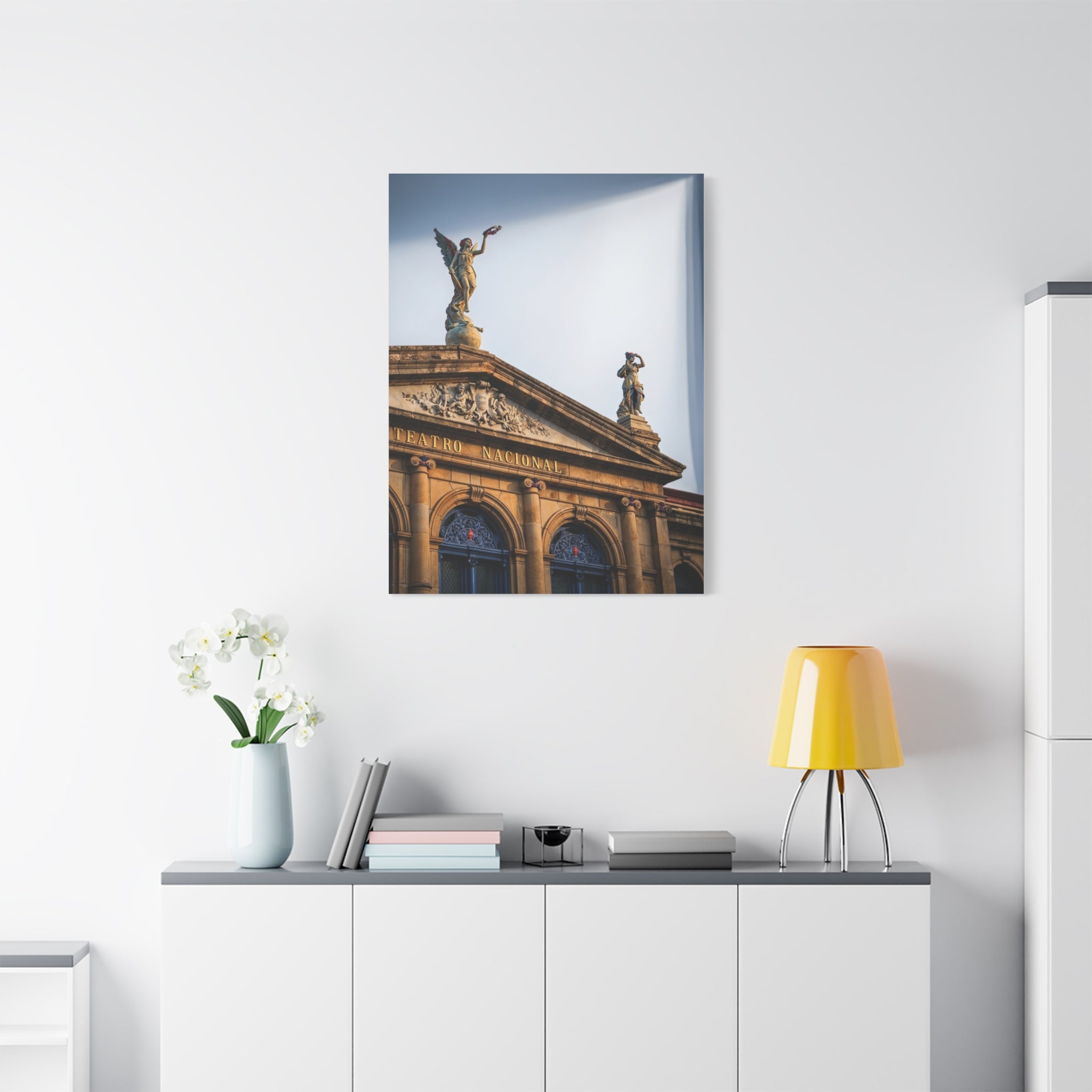 El Teatro Nacional - Matte Canvas, Stretched, 1.25"