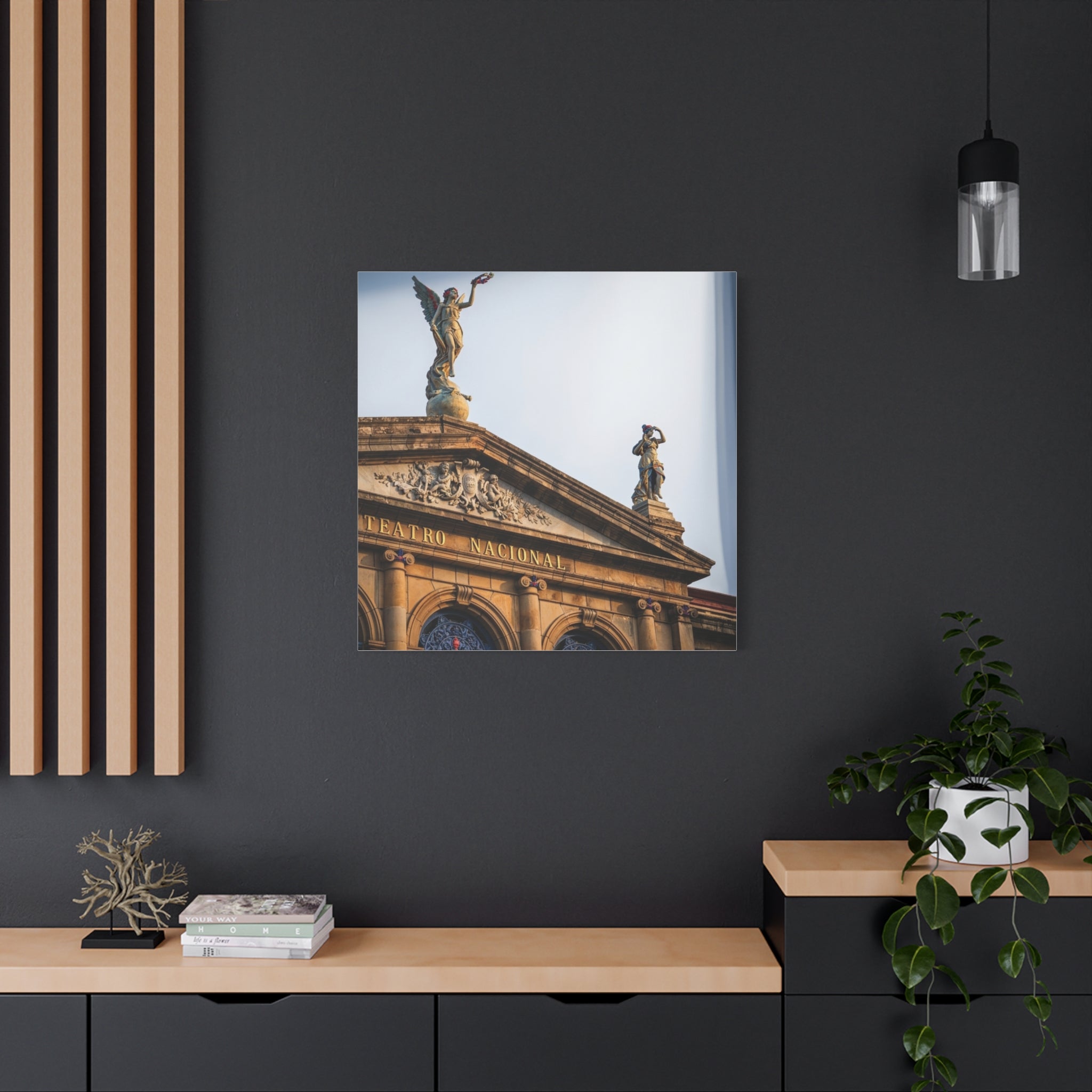 El Teatro Nacional - Matte Canvas, Stretched, 1.25"