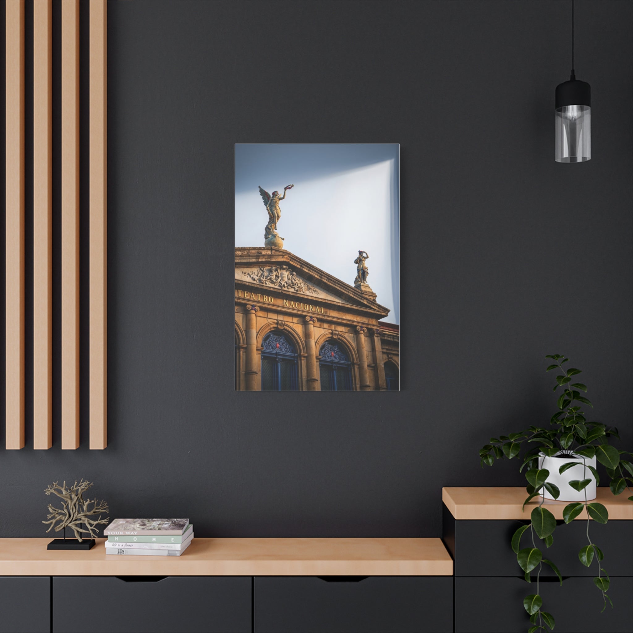El Teatro Nacional - Matte Canvas, Stretched, 1.25"